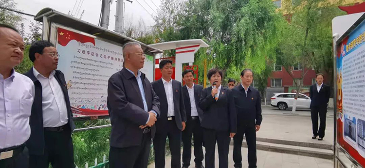 人代工委赴黄南州指导督导“两室一平台”规范化建设工作